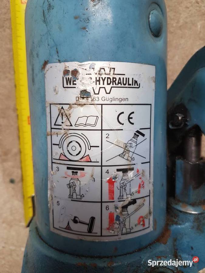 Lewarek 12 ton Weber Hydraulik Dąbrowa