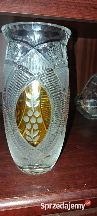 Wazon kryształowy wys 26 fi 12 Wrocław