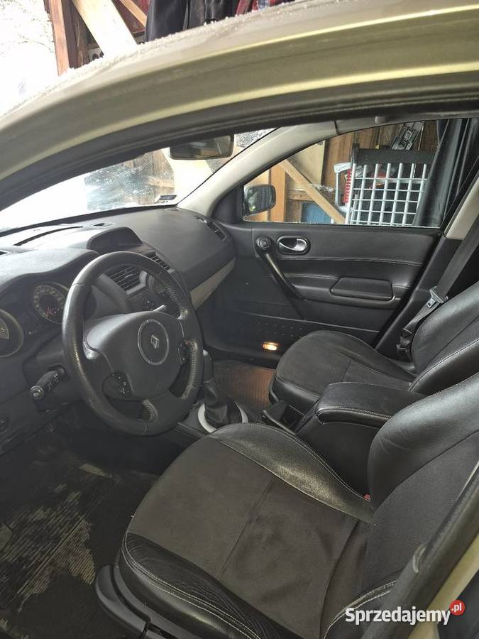 Renault megane 2 skórzana tapicerka