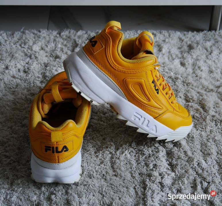 Fila Orange świetne musztardowe buty 375 Wrocław