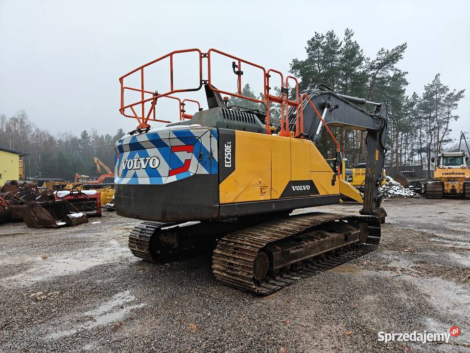 Volvo EC250EL Silnik D8J Klepka 800mm 340 Ostrowiec Świętokrzyski