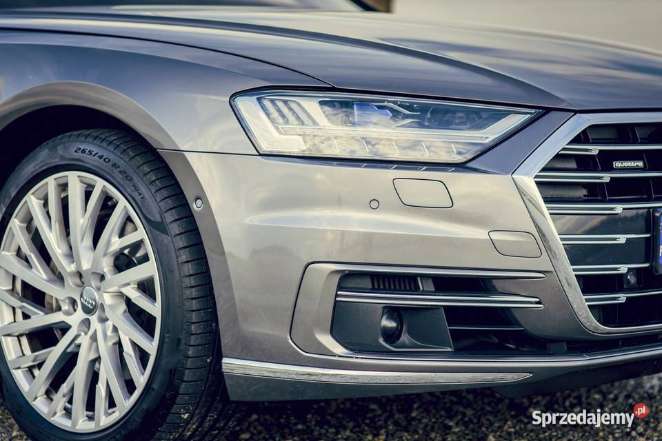 Audi A8 50 TDI quattro tiptronic serwis ASO do skórzana tapicerka Mielec