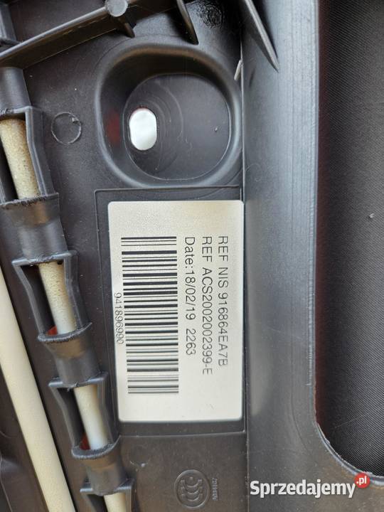 ROLETA ŻALUZJA DACHU NISSAN QASHQAI II J11 LIFT osobowe wielkopolskie