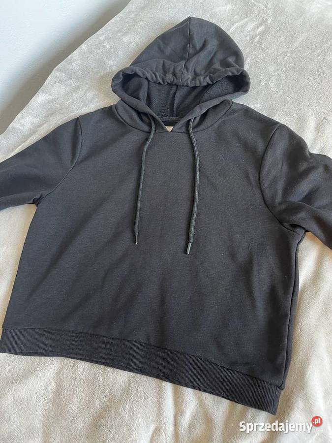 Bluza sweter z kapturem czarna sinsay HIT Z kapturem Jasło sprzedam
