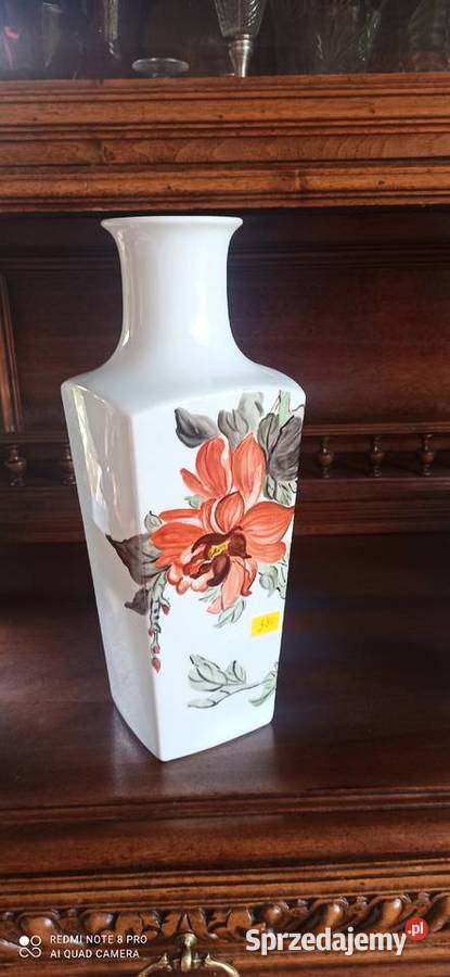 Wazon Kaiser W Germany Ręcznie malowany dekor Gdańsk