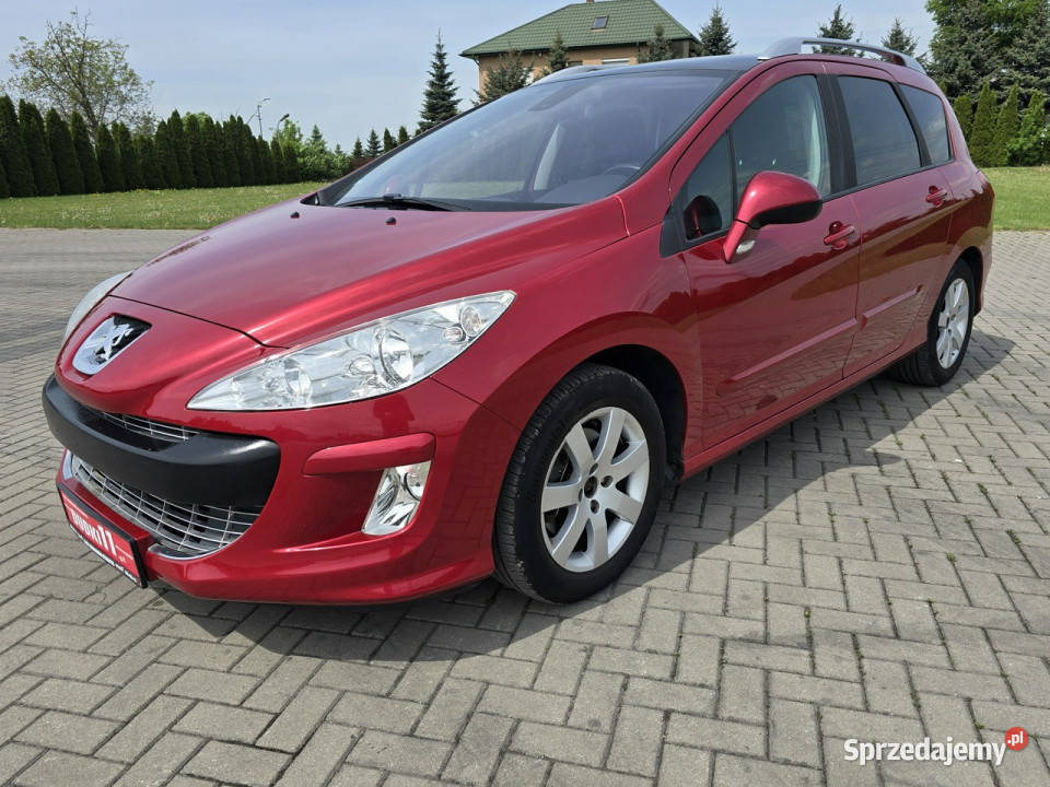 Peugeot 308 SW 20HDI Panorama DachKlimatr 2 str aluminiowe felgi Peugeot Motoryzacja Kutno