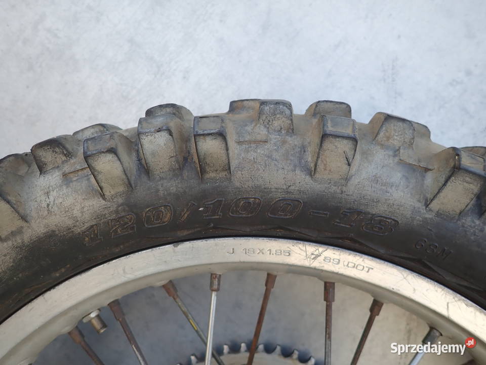 Koło Tył 18 x 185 Opona Tarcza Zębatka Yamaha YZ Strzelce Krajeńskie