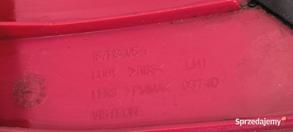 LAMPA LEWA TYŁ FORD MONDEO MK3 1S7113405A Pozostałe Lipno
