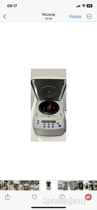 Eppendorf 5424R wirówka laboratoryjna Żychlin