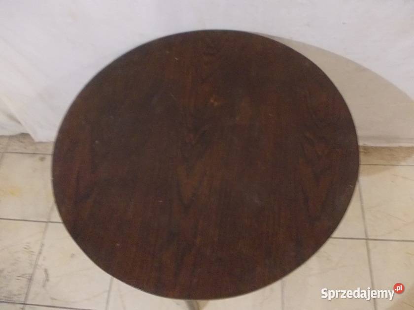Stary okrągły stolik kawowy Czechosłowacki TOP Bielsko-Biała sprzedam