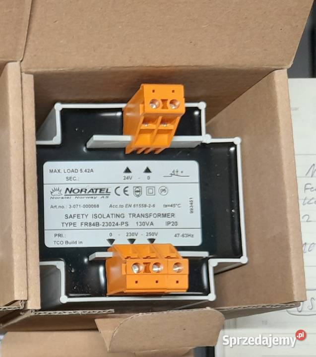 Transformator bezpieczeństwa FR84B23024 NORATEL Bytom
