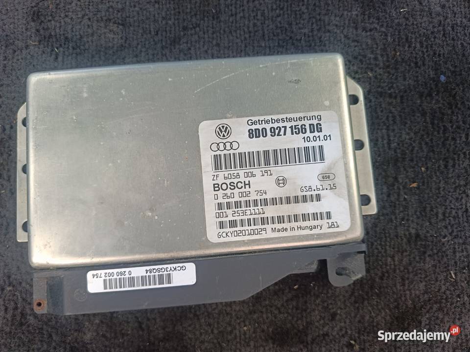 Komputer Skrzyni 8D0 927 156 DG Bosch Audi A4 B5 osobowe śląskie Myszków sprzedam