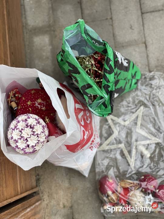 Choinka sztuczna ze stojakiem ozdoby 160 bombki Chełm