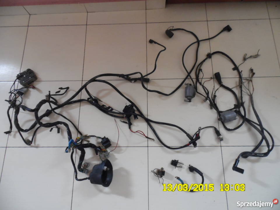 instalacja elektryczna do cagivy 350 silnik