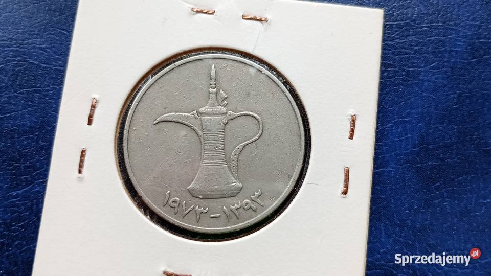 Stare monety 1 dirham 1973 Emiraty Arabskie Numizmatyka Lesko