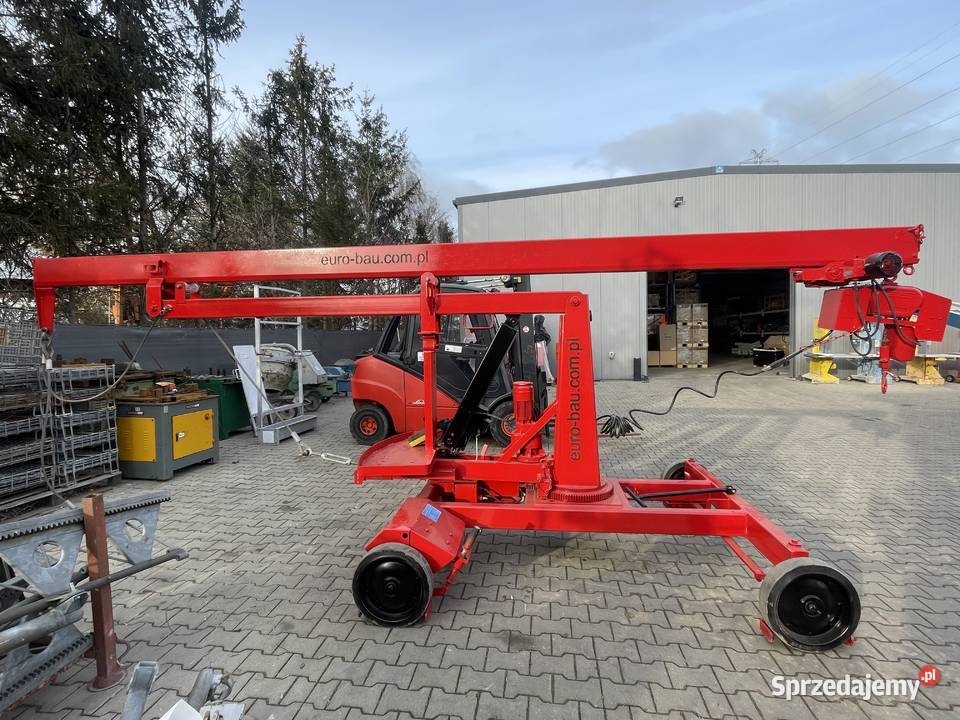 Dźwig Steinweg Bocker MK 3005 minikran żuraw Ślesin