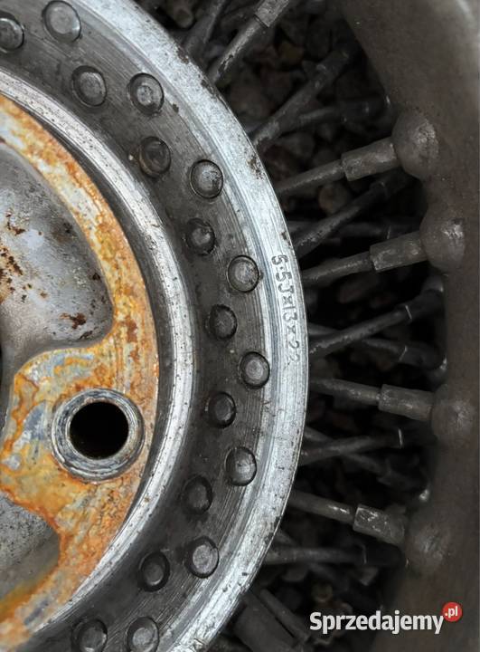 Felgi szprychowe 13 4x1143 55J England unikat Samochodowe Warszawa