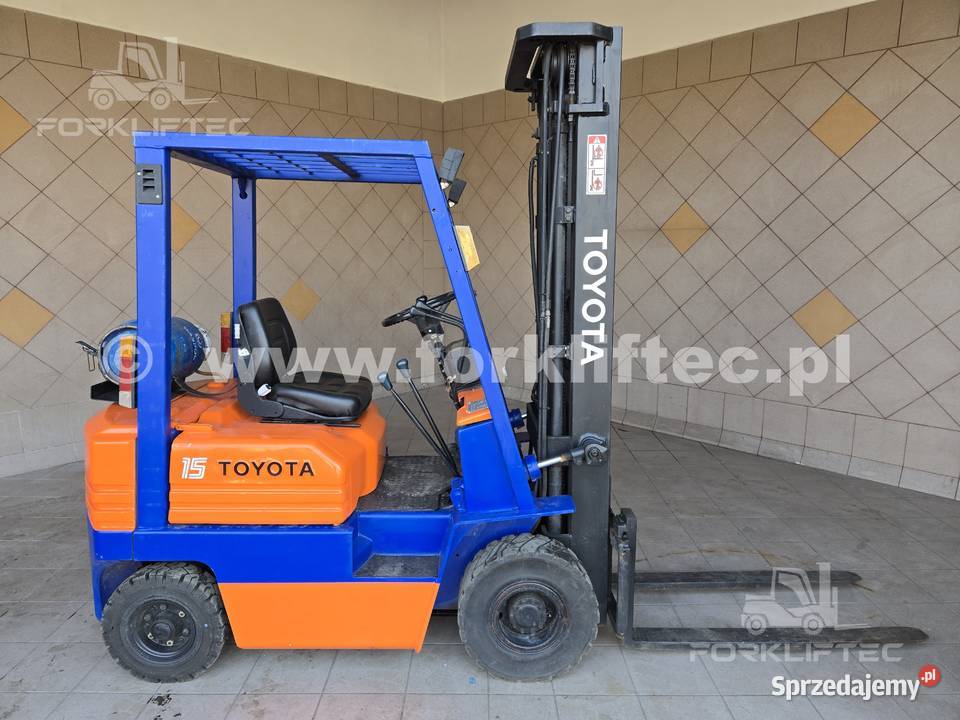 Wózek widłowy TOYOTA 5FG15 TOYOTA 5FGF15 widlak Lędziny