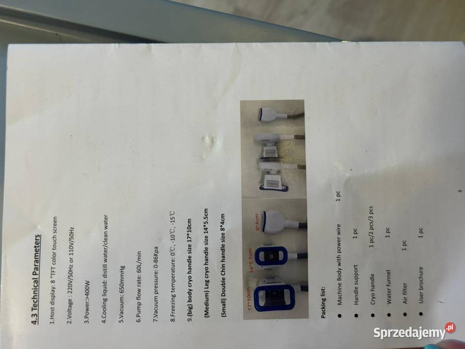 Kriolipoliza dolnośląskie Jelenia Góra