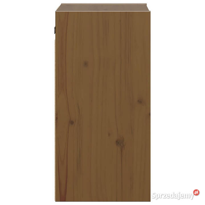 Szafka ścienna miodowy brąz 30x30x60 lite drewno