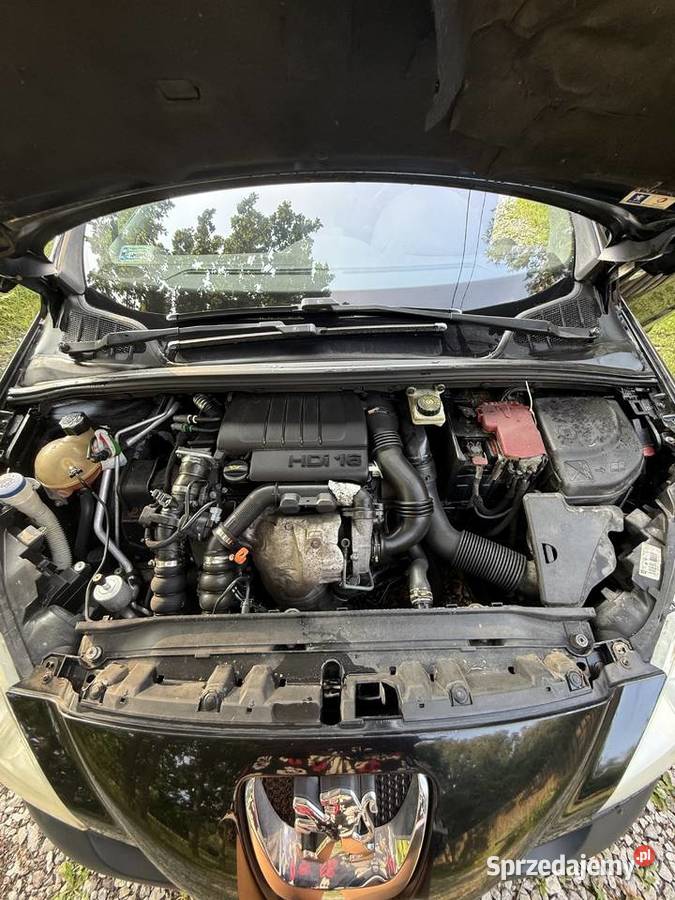 Peugeot 308 T7 16 panoramiczny dach ekran Motoryzacja