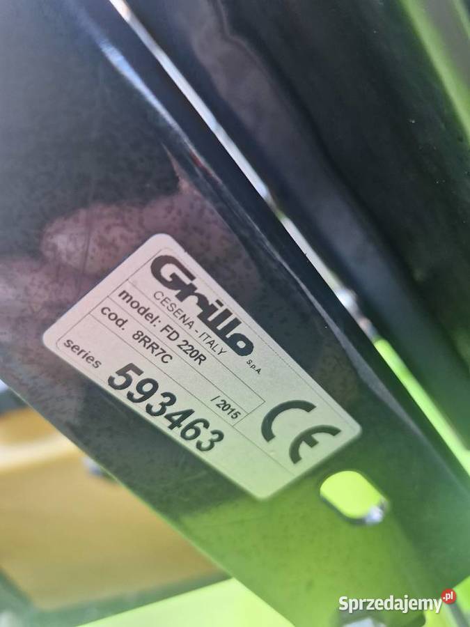 Kosiarka traktorek Grillo 16hp briggs v2 pompa