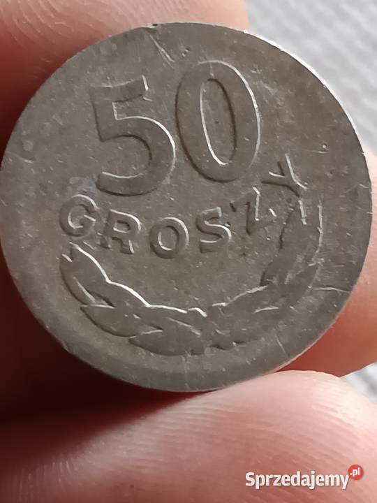 Sprzedam monete 50 groszy 1957 llll Chełm