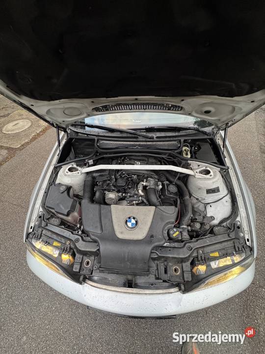 BMW e46 coupe srebrny śląskie