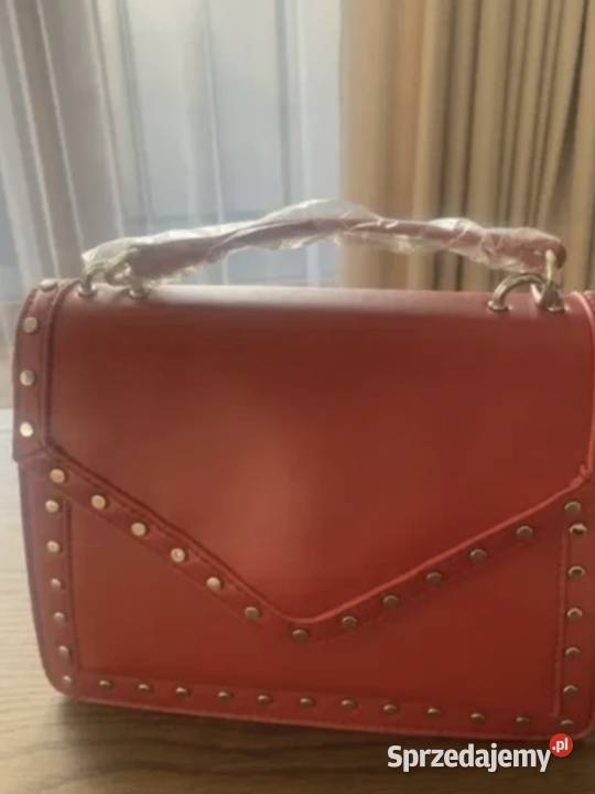 EvenOdd torebka z paskiem czerwona Nowa z metką Kraków