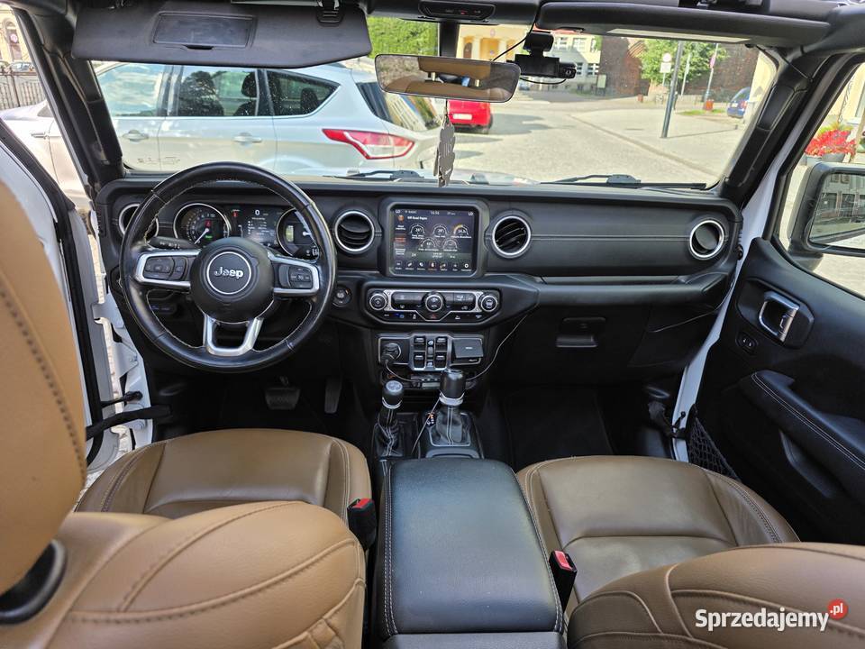 jeep wrangler sahara 20 turbo phev plugin hybrid 381KM Białogard sprzedam