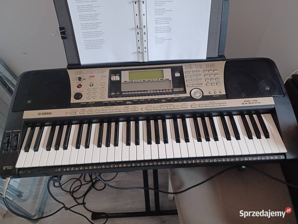 Sprzedam keyboard Yamaha psr 740 sprzedam