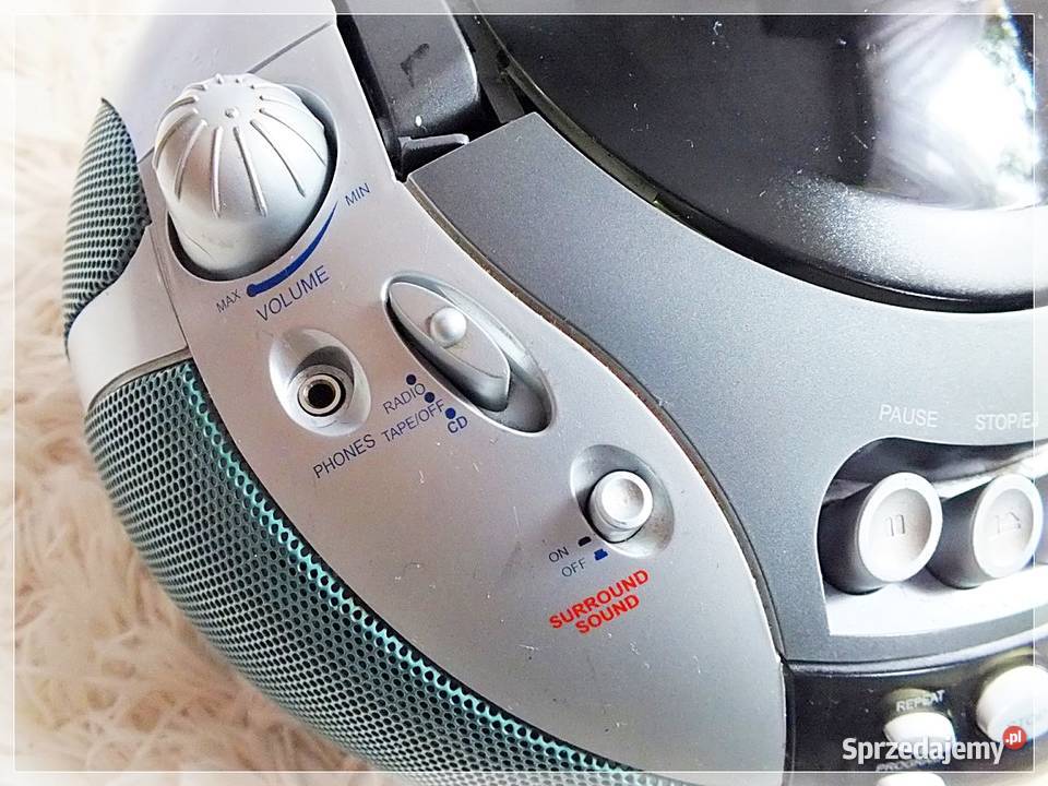 Radioodtwarzacz AudioSonic CD429 na kasety Żary