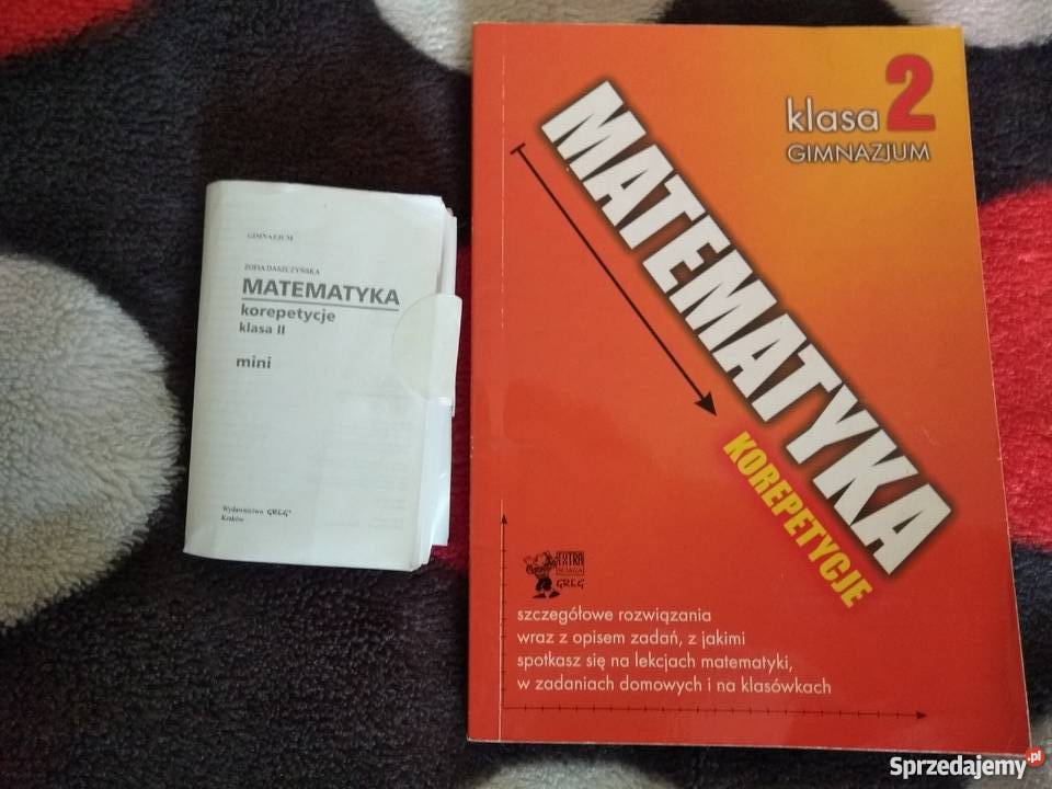 Matematyka Korepetycje Klasa 2 gimnazjum Greg Podręczniki