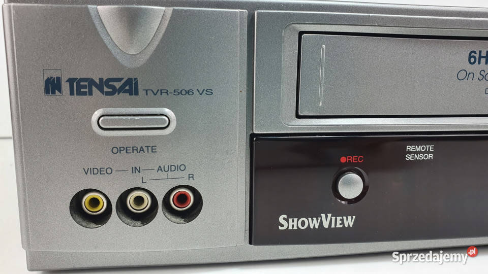 Video magnetowid TENSAI TVR 506 Międzychód sprzedam