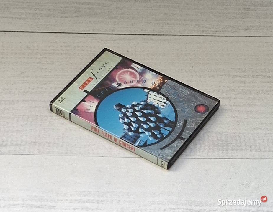 Płyta DVD z koncertu Pink Floyd Delicate Sound Wrocław