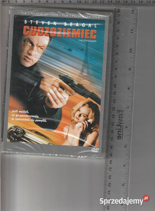Cudzoziemiec Steven Seagal DVD mazowieckie Pruszków