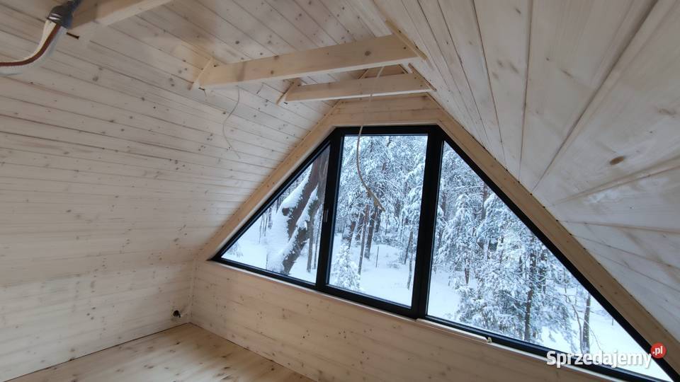 domek opalany 35m nowoczesny dom stodoła z sprzedam