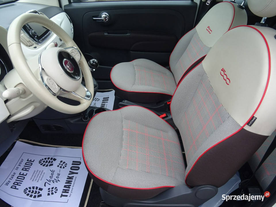 Fiat 500 12 70 Lounge Salon Dach Panorama I 2007 łódzkie Łódź