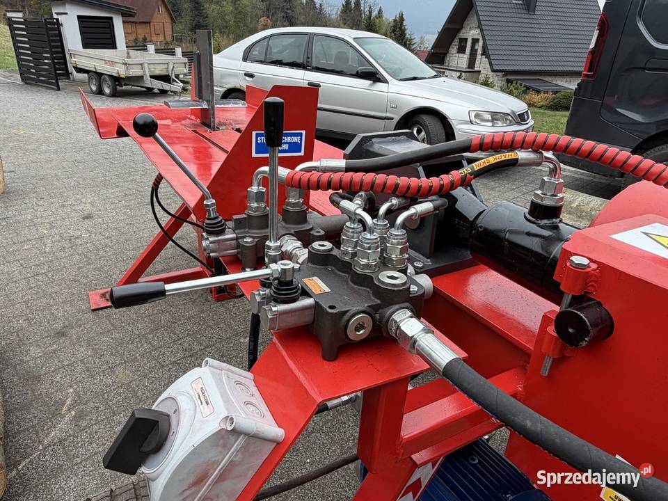 Łuparka hydrauliczna do drewna metrówki Myślenice