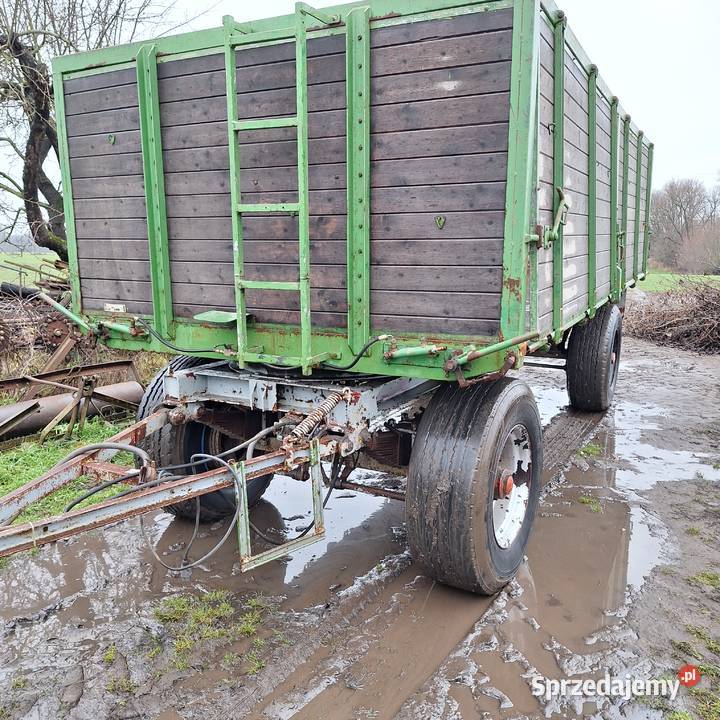 Przyczepa 16 ton Sztywna Słupca