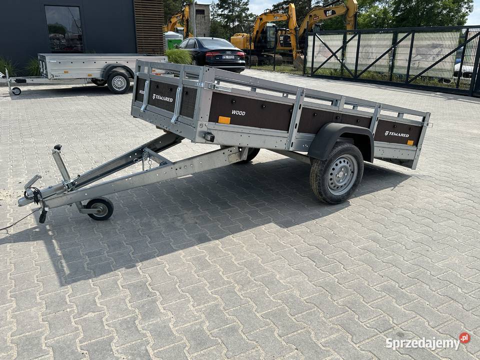 TEMARED WOOD 2612 KIPP przyczepka uchylna DMC wielkopolskie Cegielsko