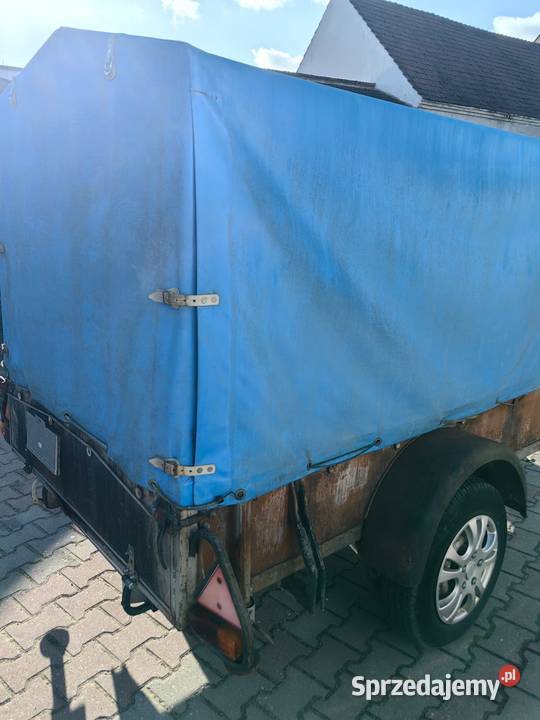 Przyczepka przyczepa samochodowa plandeka 1000