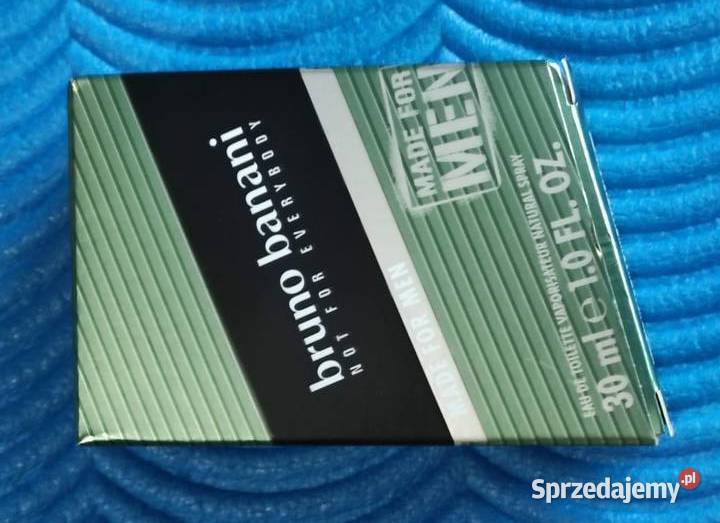 Pusta buteleczka flakon perfumach BRUNO BANANI Pruszków