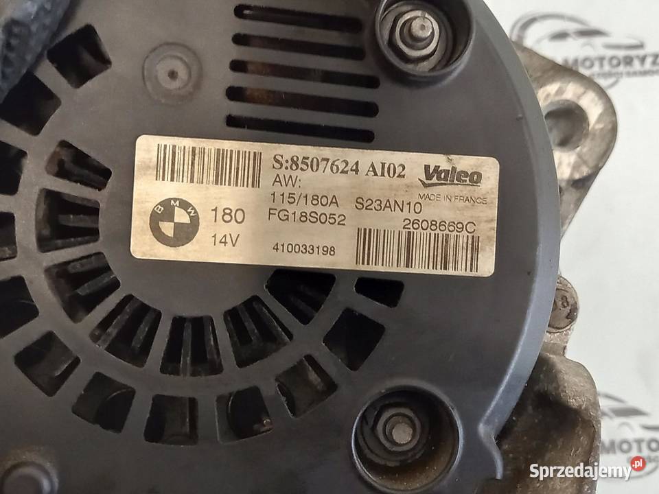 BMW 3 5 X3 X5 20 D N47D20C 10r 184 alternator świętokrzyskie sprzedam