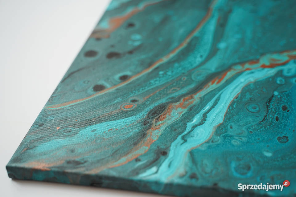 Duży abstrakcyjny obraz Mgławica nieskończoności Antyki, Sztuka, Kolekcje