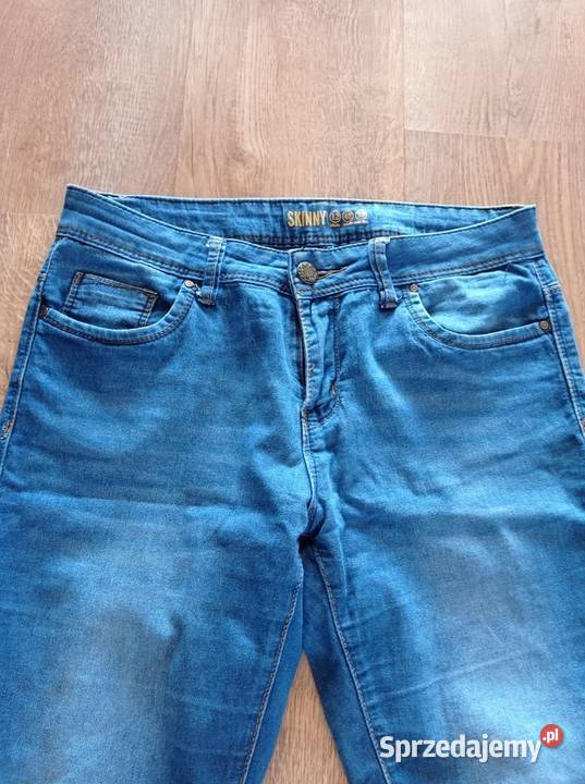 Spodnie skinny z wysokim stanem L podlaskie Hajnówka sprzedam
