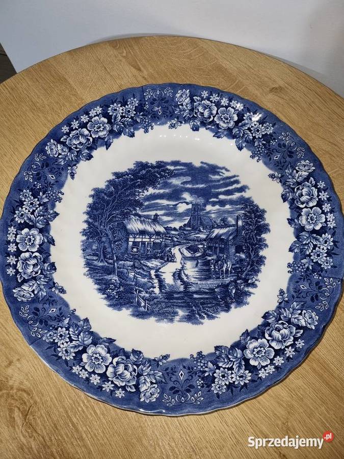 TALERZ DEKORACYJNY OZDOBNY ANGIELSKI ANCHOR Wola Podłężna