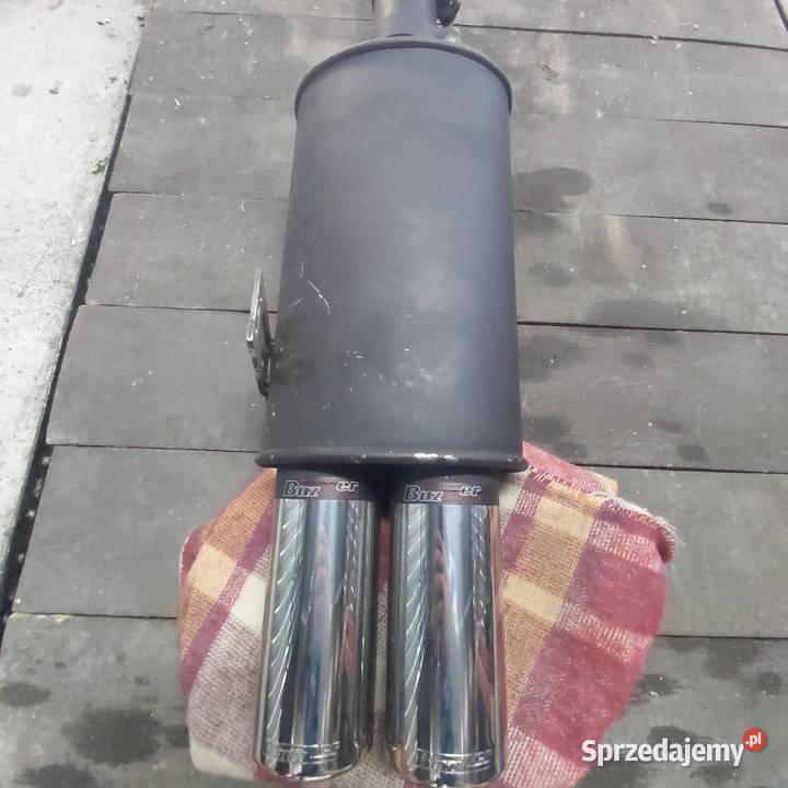 Tlumik koncowy sportowy buzzer 2x80 golf 4 Szprotawa