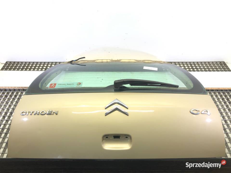 KLAPA TYŁ CITROEN C4 I Hatchback 0414 TYLNA
