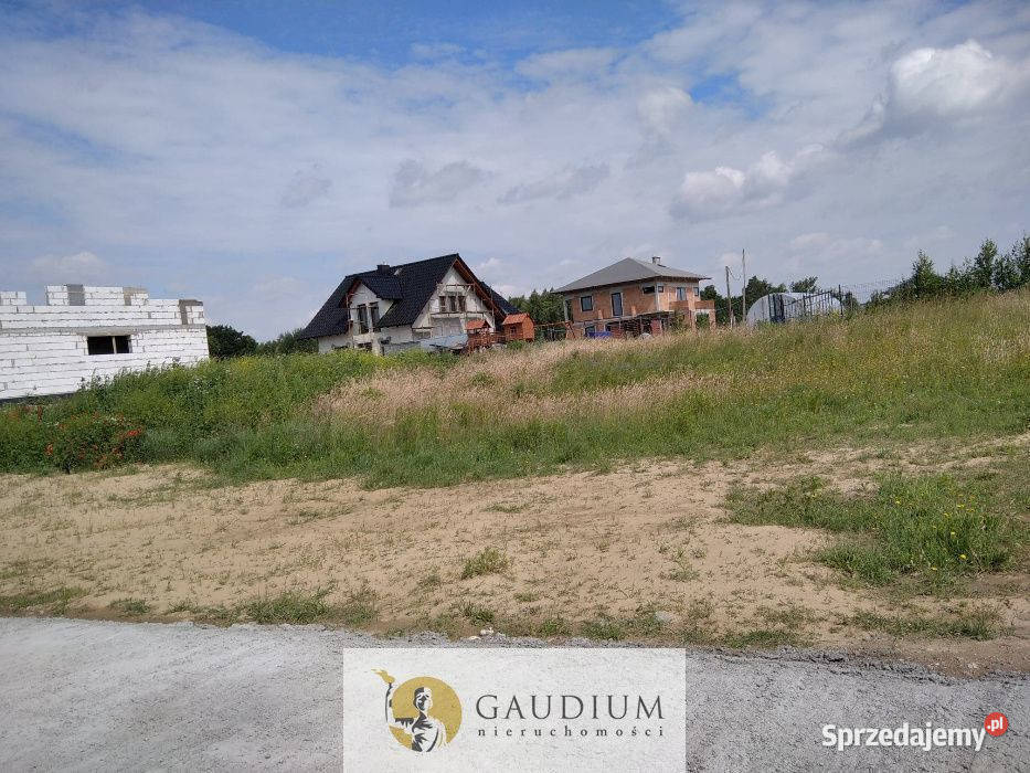 Działka budowlana w Przyjaźni media w drodze utwardzona Sprzedaż Przyjaźń sprzedam